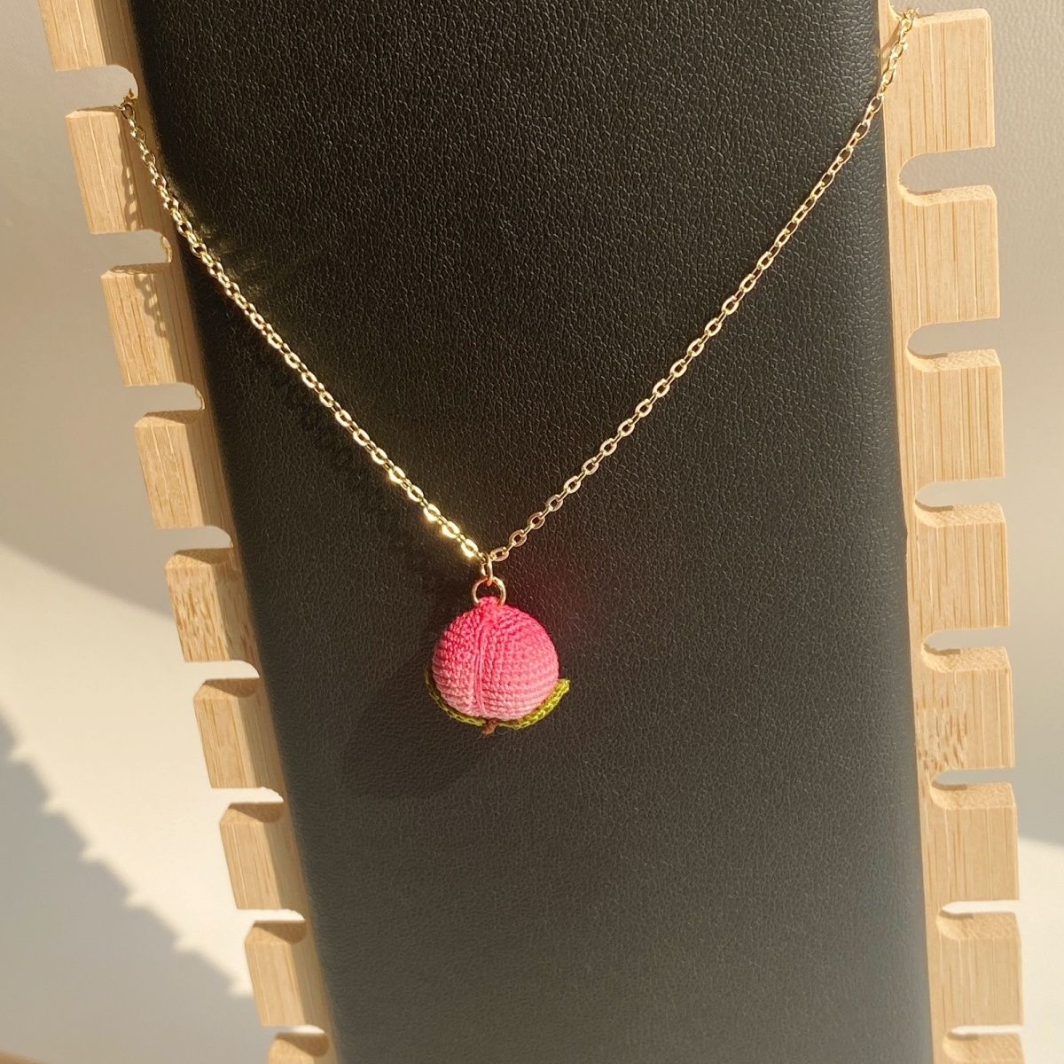 Micro crochet Fruit Necklaces
