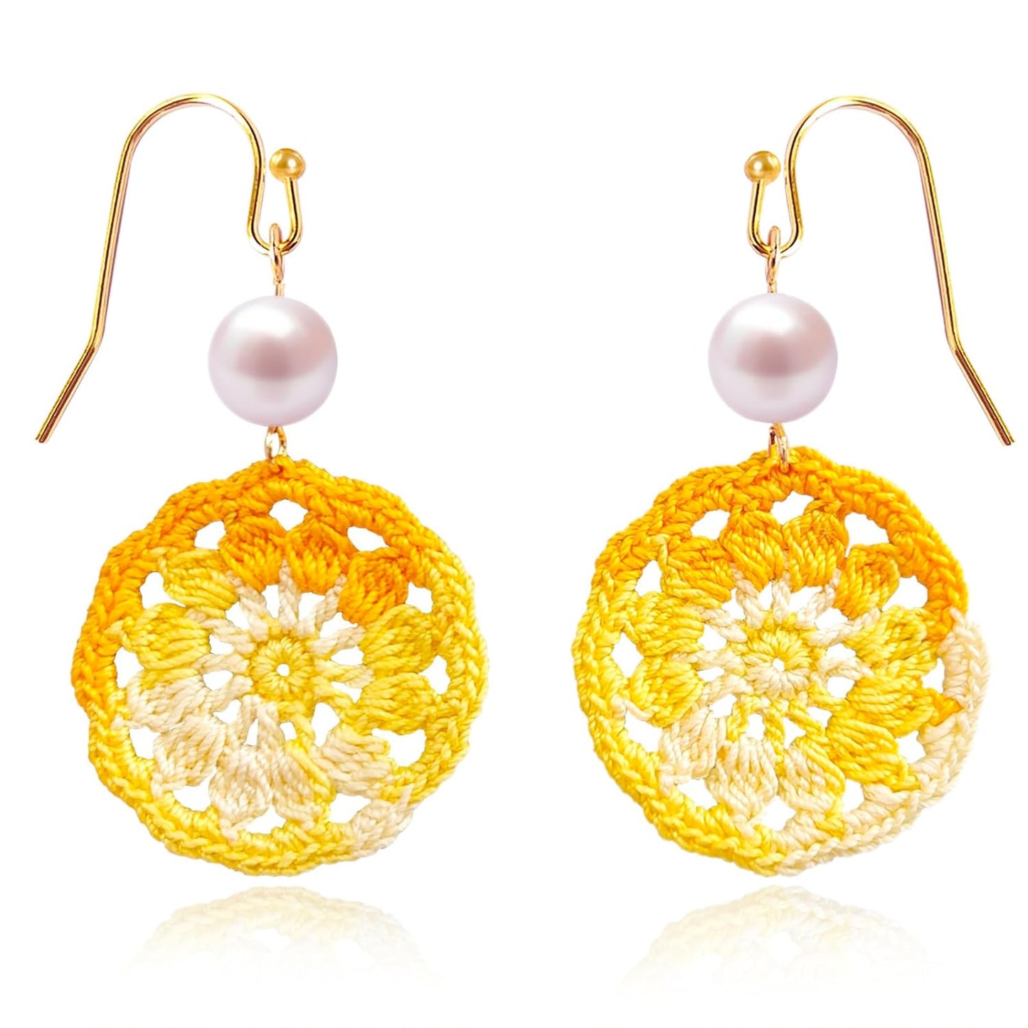Handmade Micro crochet earring