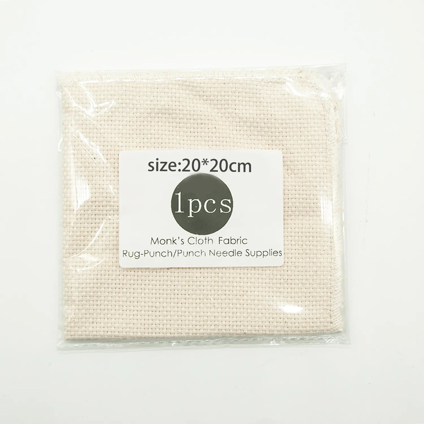 Fabric for sewing embroidery punch needle