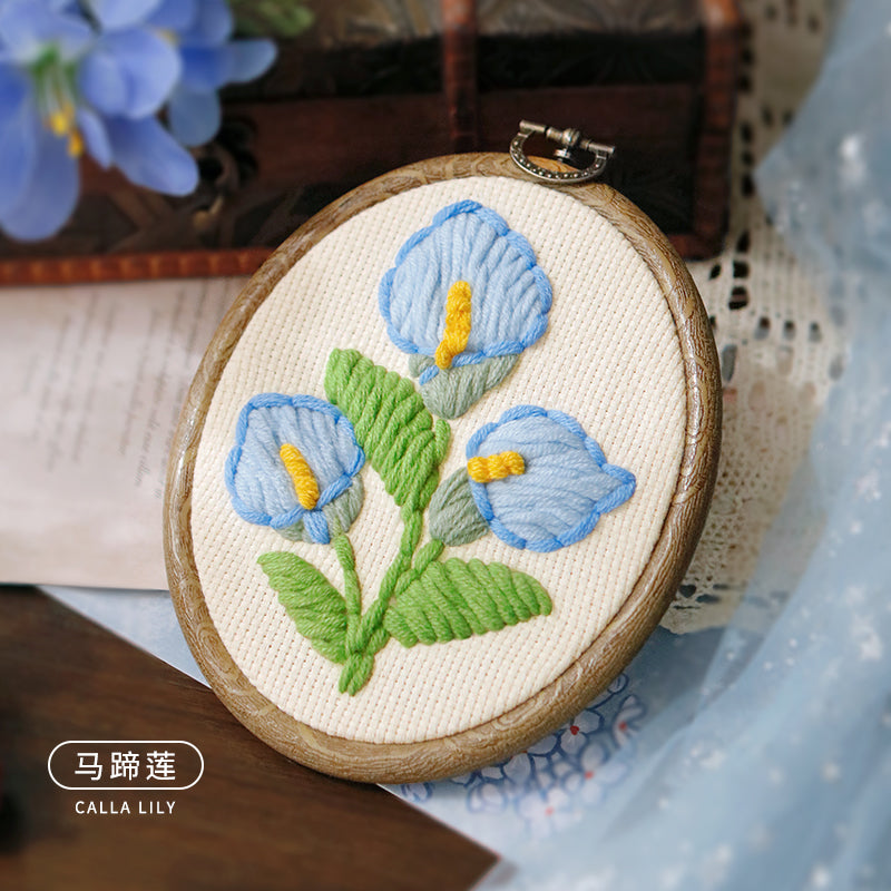 Flower punch embroidery(finished products)