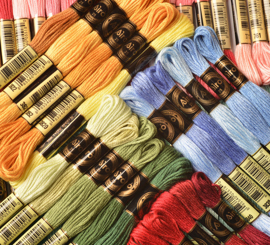 Embroidery cross stitch thread floss