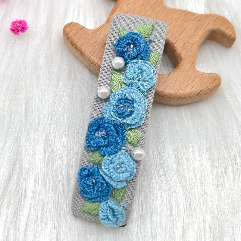 Hair clip Embroidery kits