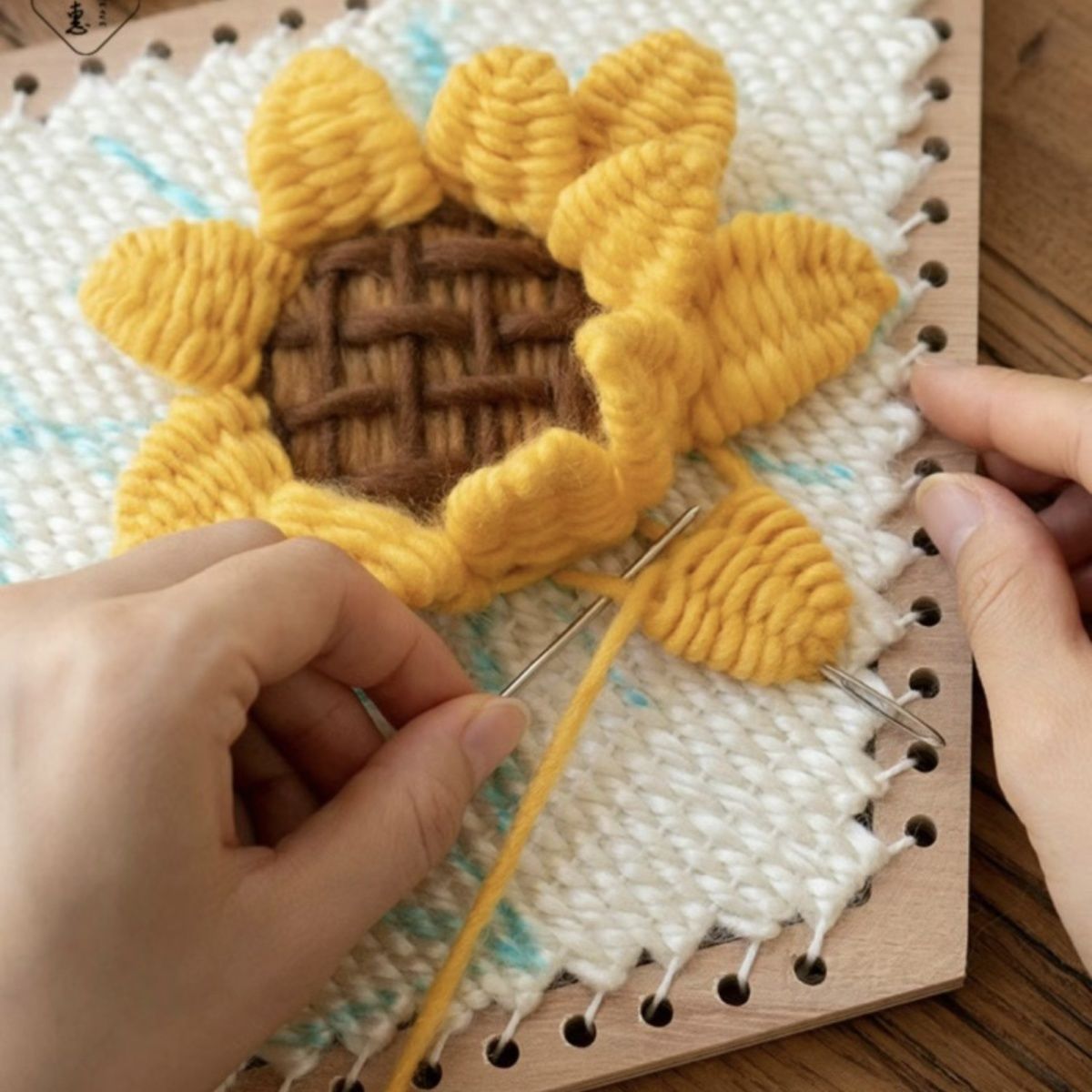 Sunflower DIY Embroidery kits Lovely Flower for teacher friends gift