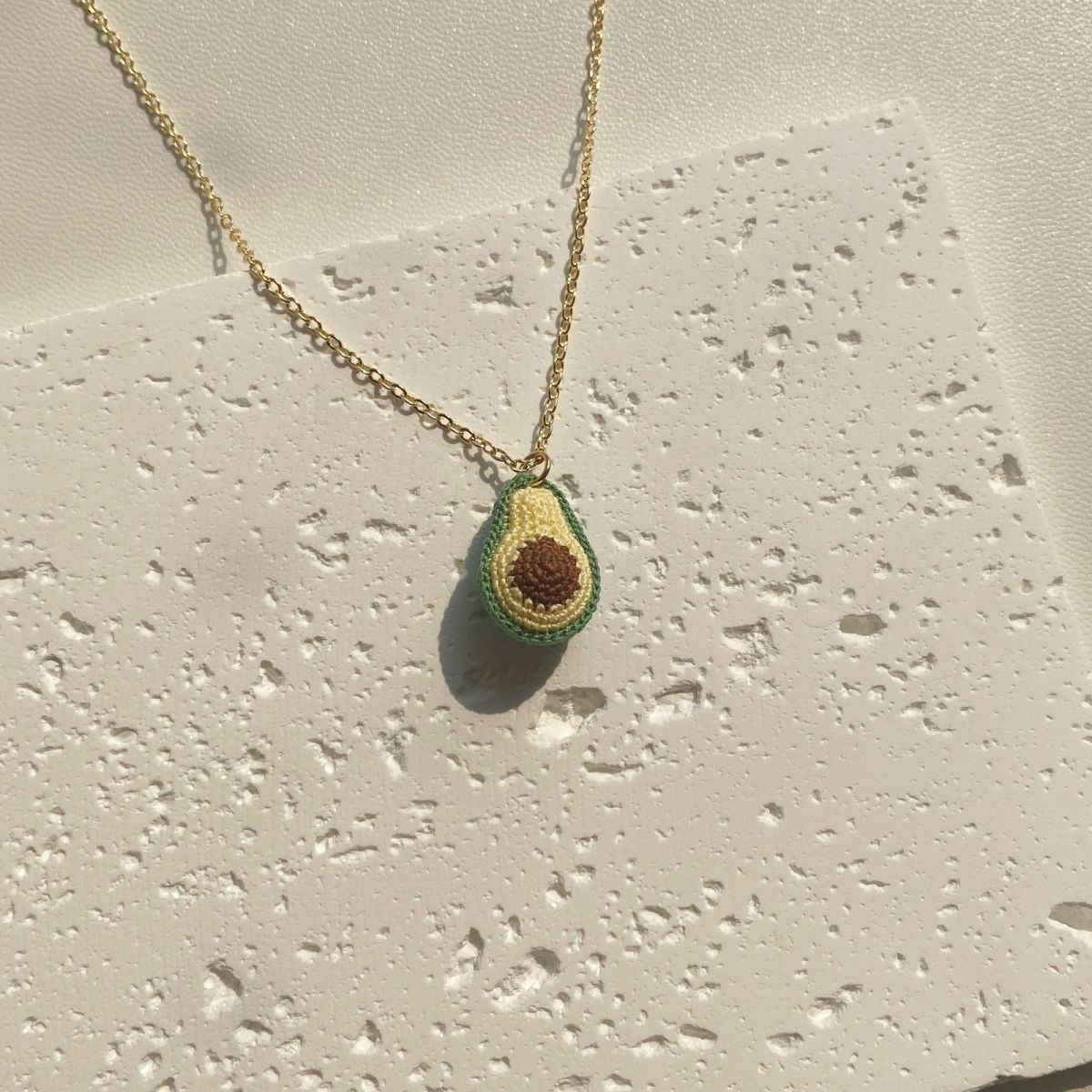 Micro crochet Fruit Necklaces