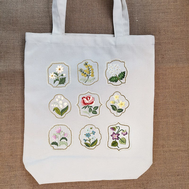 Embroidery Shoulder bag material kits