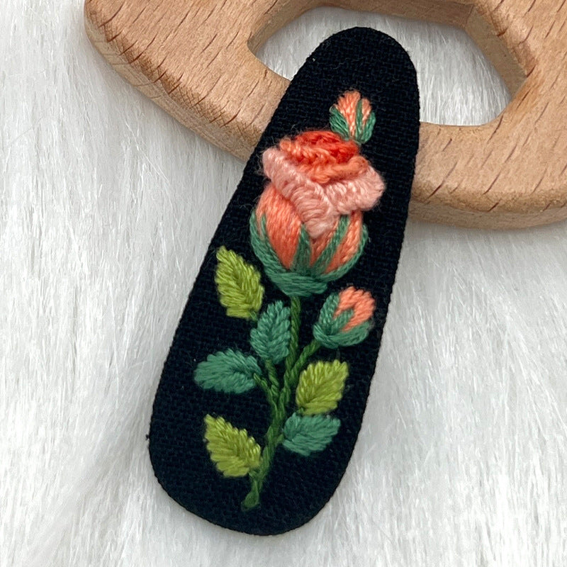 Hair clip Embroidery kits
