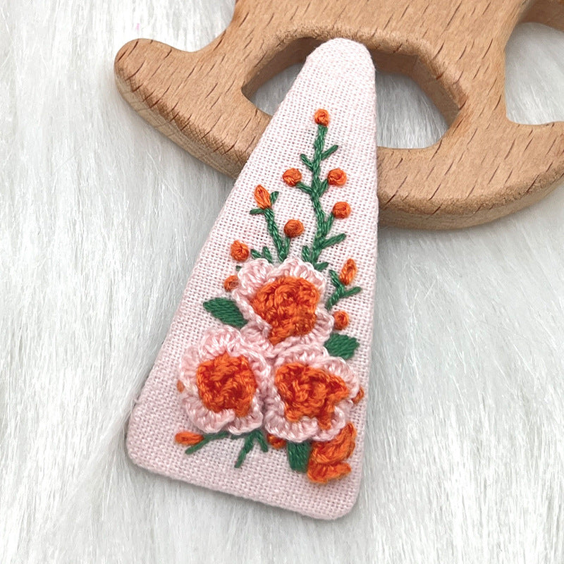 Hair clip Embroidery kits