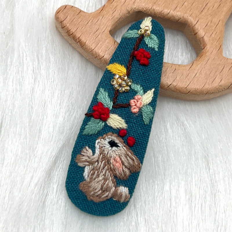 Hair clip Embroidery kits