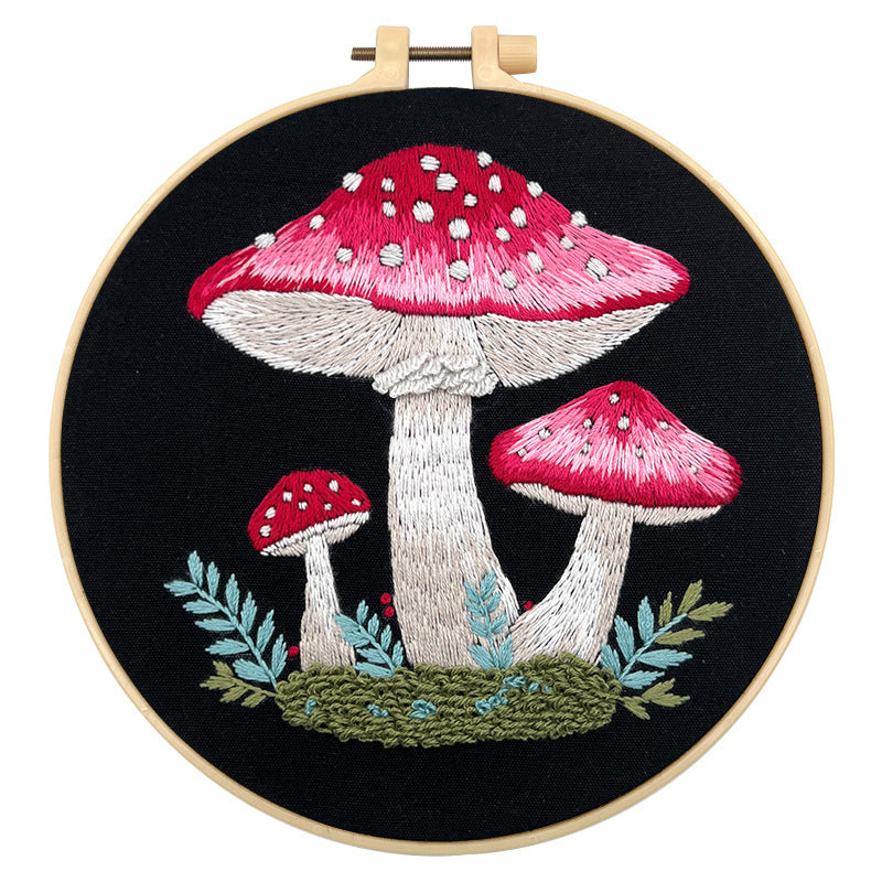 Embroidery kits for adult beginner-with thread,hoop,fabric,pattern
