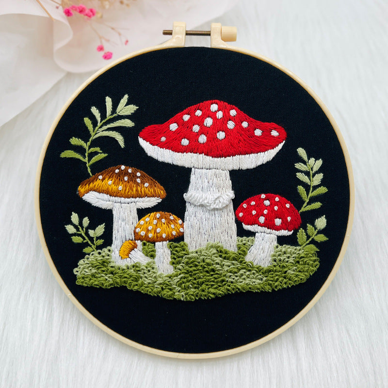 Embroidery kits for adult beginner-with thread,hoop,fabric,pattern