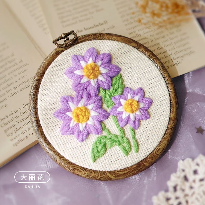 Flower punch embroidery(finished products)