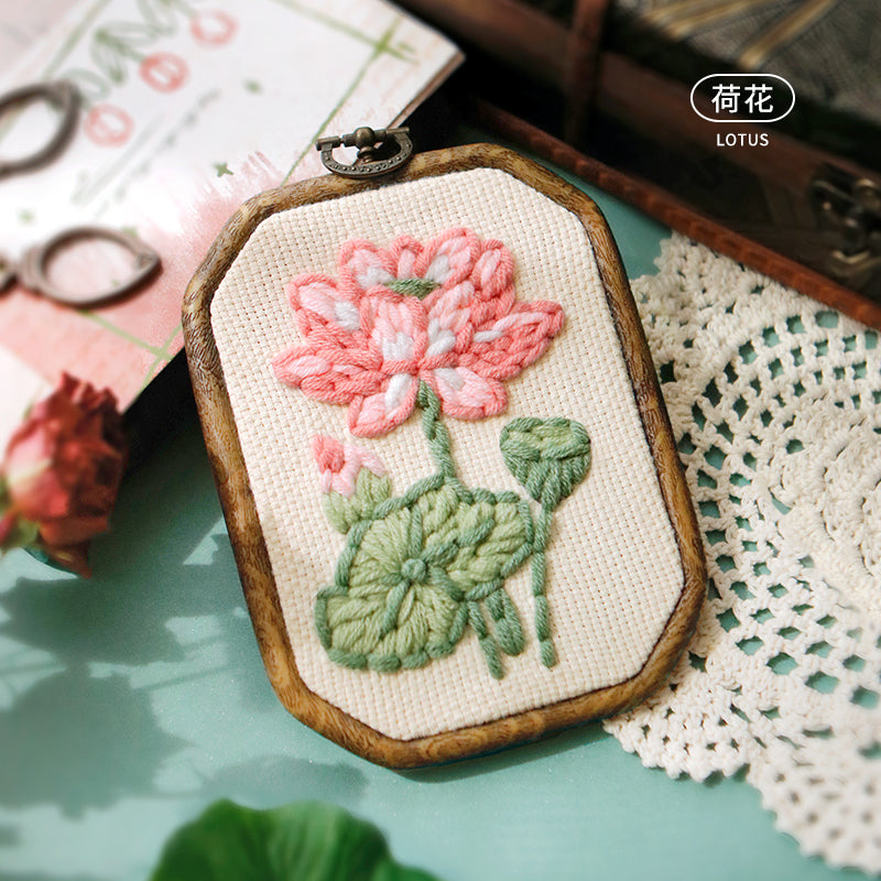 Flower punch embroidery(finished products)