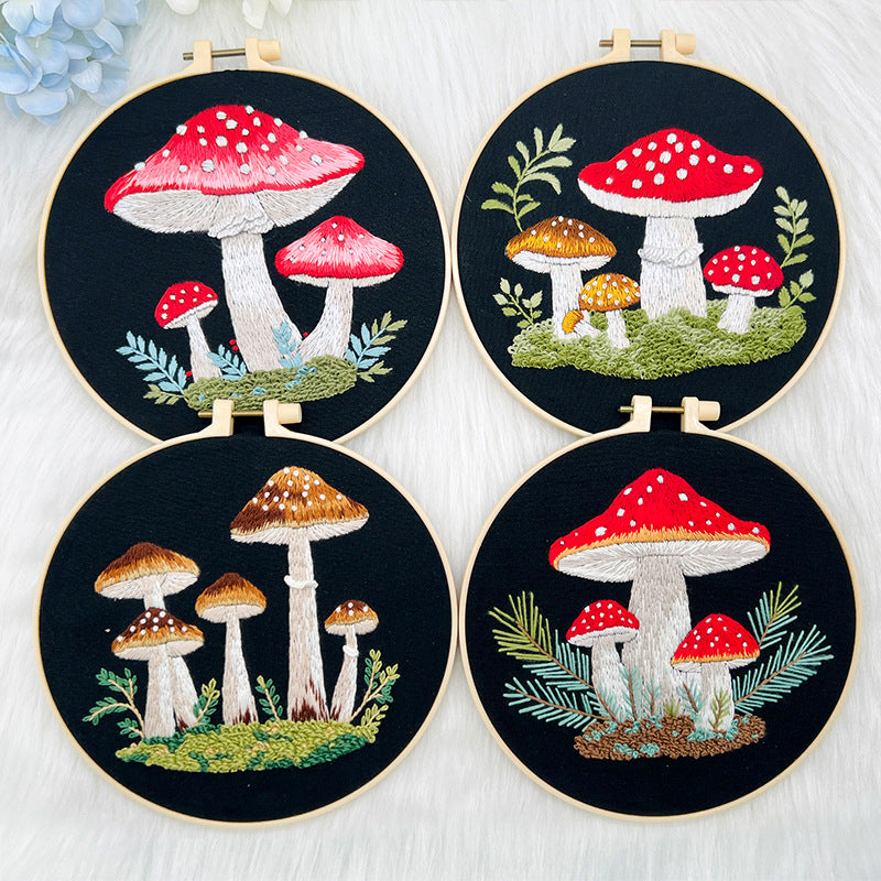 Embroidery kits for adult beginner-with thread,hoop,fabric,pattern