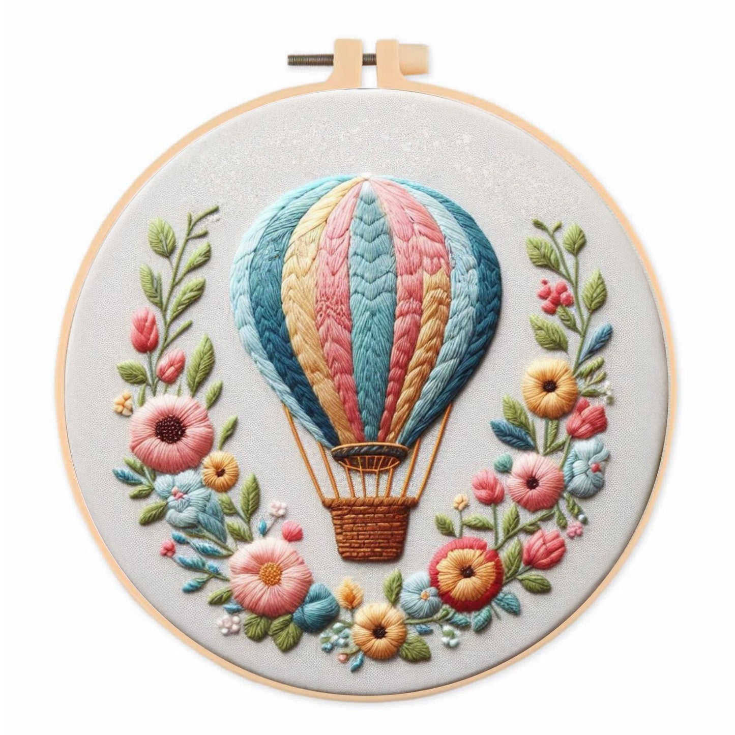 The Embroidery kit -Flowe,bee,Tiger,gramophone
