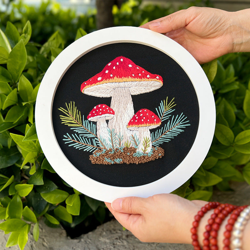 Embroidery kits for adult beginner-with thread,hoop,fabric,pattern