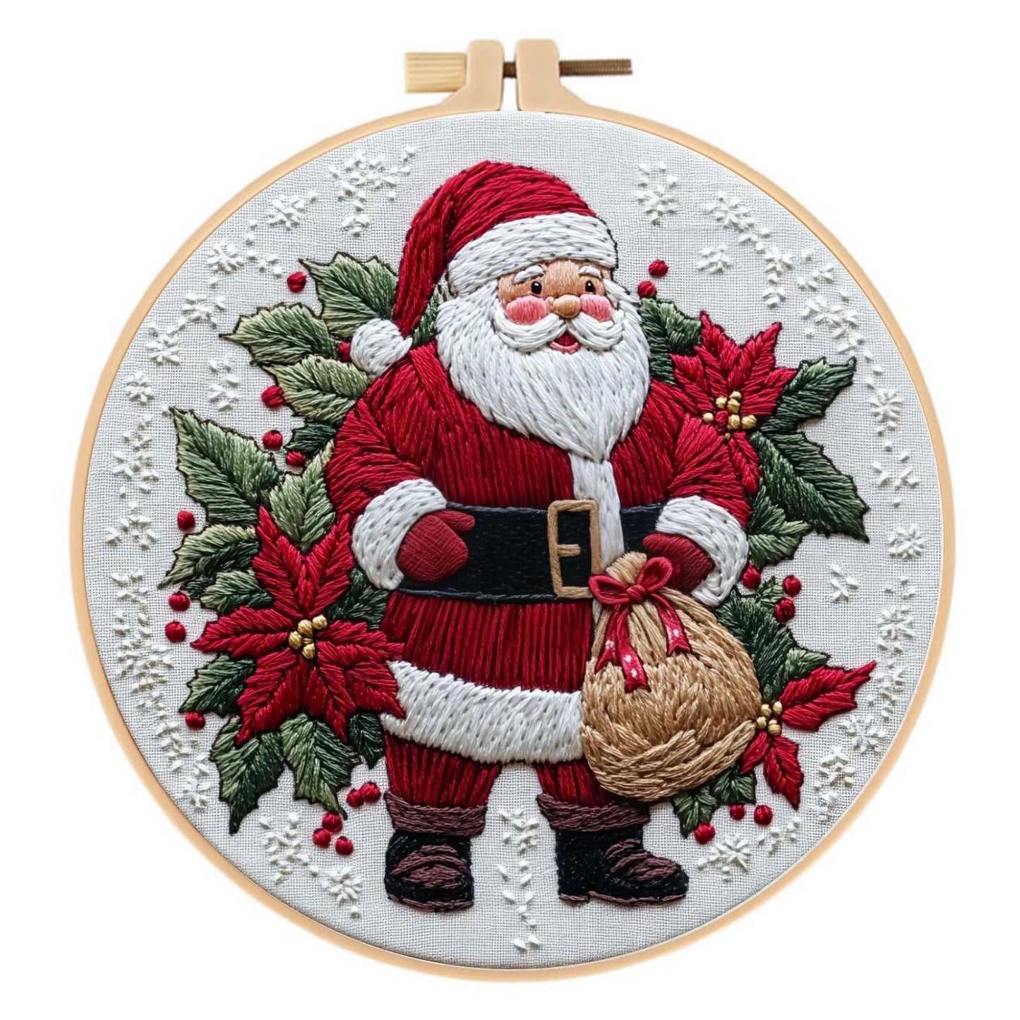 Embrodery kits Santa Clause