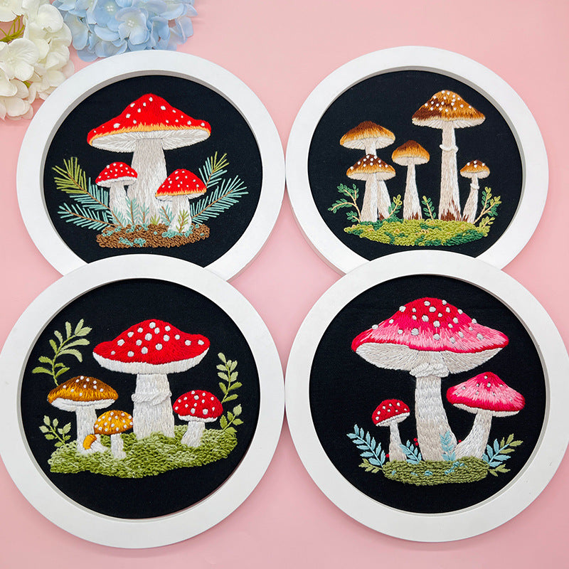 Embroidery kits for adult beginner-with thread,hoop,fabric,pattern