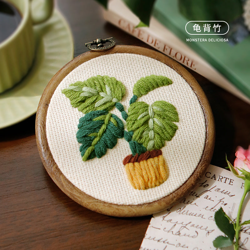 Flower punch embroidery(finished products)