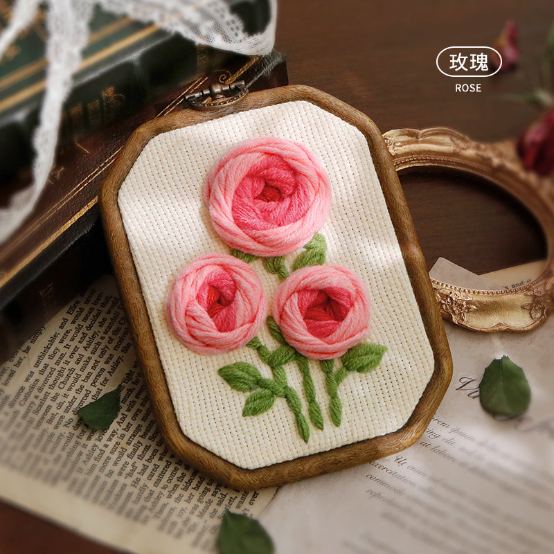 Flower punch embroidery(finished products)