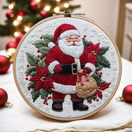 Embrodery kits Santa Clause