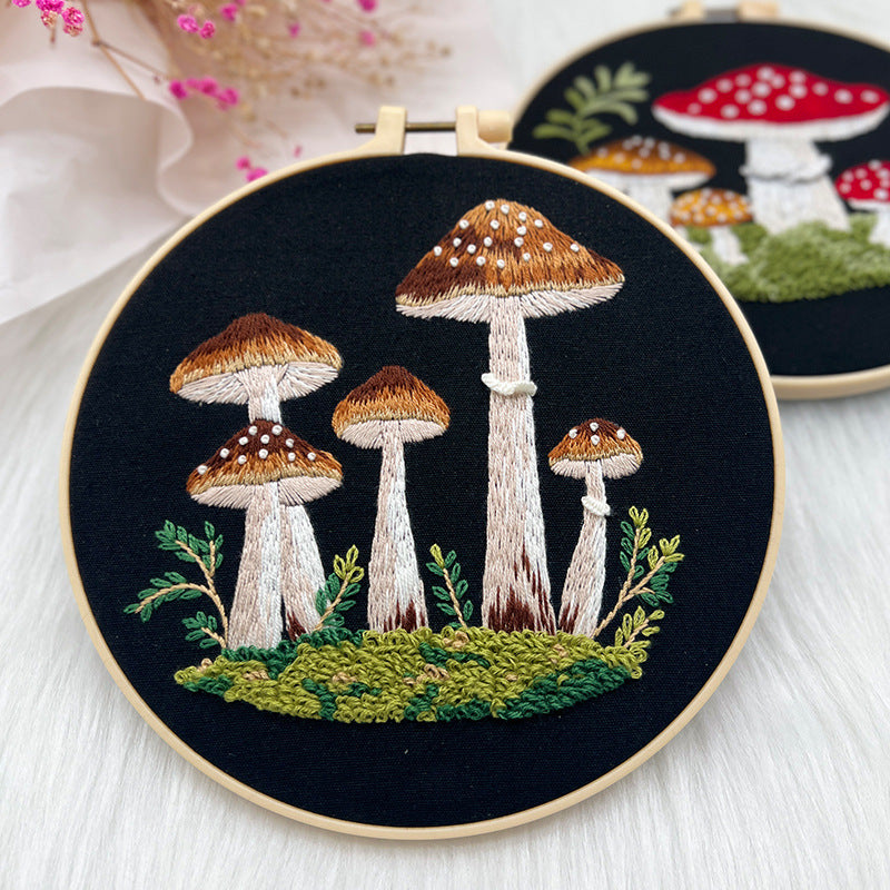 Embroidery kits for adult beginner-with thread,hoop,fabric,pattern