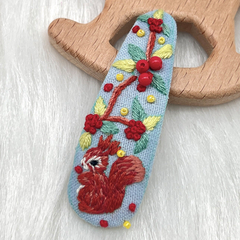 Hair clip Embroidery kits