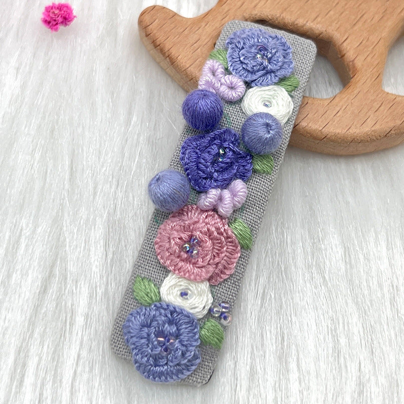 Hair clip Embroidery kits