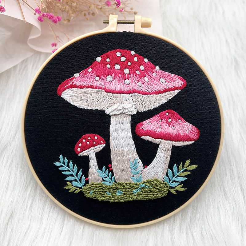 Embroidery kits for adult beginner-with thread,hoop,fabric,pattern